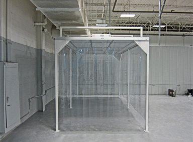 Modular softwall Cleanrooms